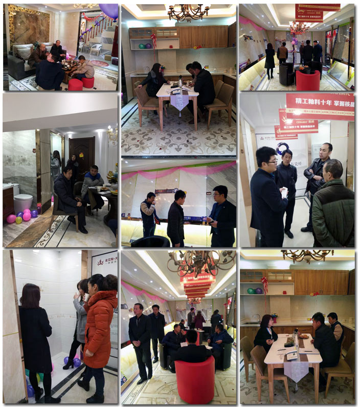 “三八女神節”邀您走進叼嘿软件下载大全陶瓷磚甘肅張掖店試營業現場